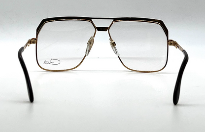 Cazal Mod 719 Col. 97/02 Gold Brown Aviator Vintage Eyeglasses-Unworn-Germany