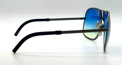 Silhouette M 8500 Blue Gradient Aviator Vintage Sunglasses-Austria