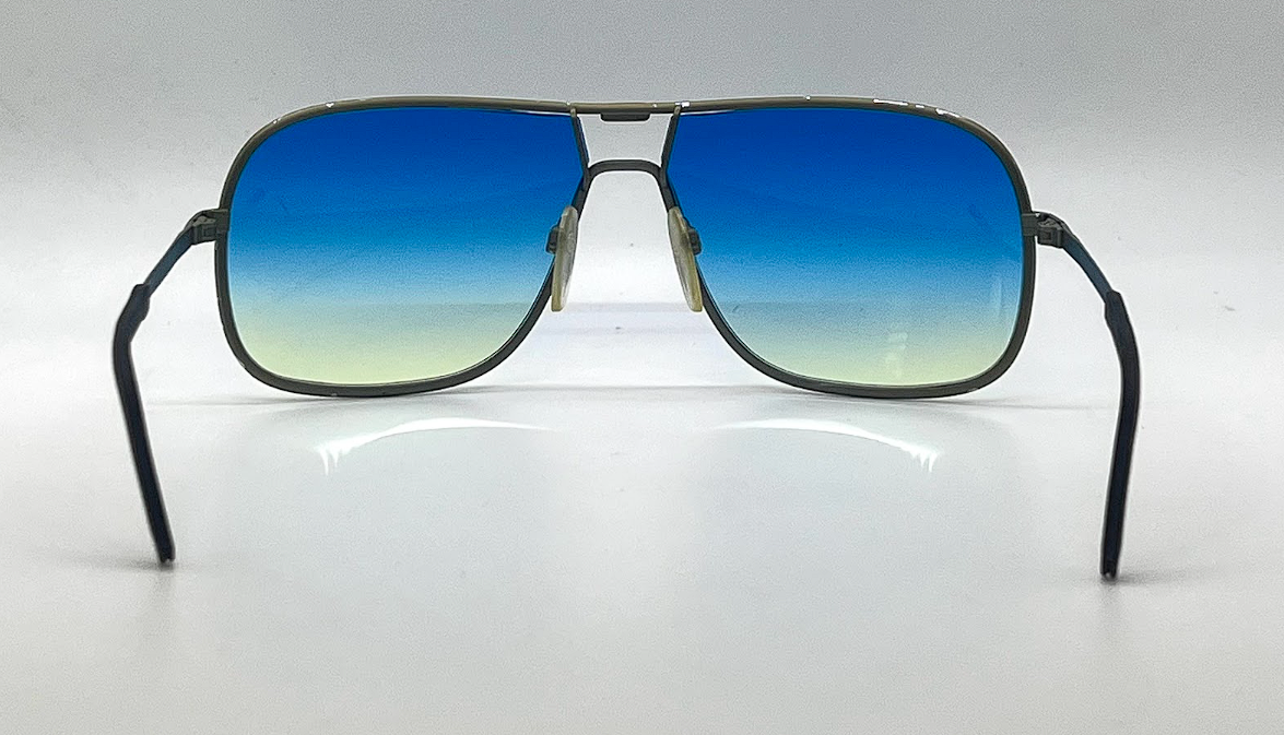 Silhouette M 8500 Blue Gradient Aviator Vintage Sunglasses-Austria