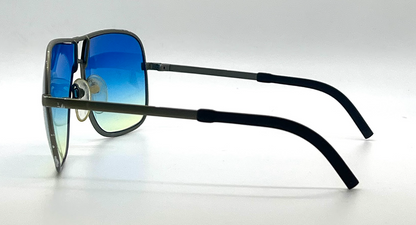 Silhouette M 8500 Blue Gradient Aviator Vintage Sunglasses-Austria
