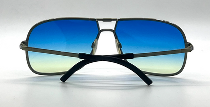 Silhouette M 8500 Blue Gradient Aviator Vintage Sunglasses-Austria