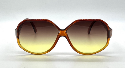 Playboy 4037-30 Vintage Sunglasses-New Custom Amber Gradient Lenses Unworn-Germany