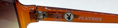 Playboy 4037-30 Vintage Sunglasses-New Custom Amber Gradient Lenses Unworn-Germany