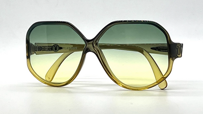 Playboy 4037-50 Vintage Sunglasses-New Green Gradient Custom Lenses-Unworn-Germany