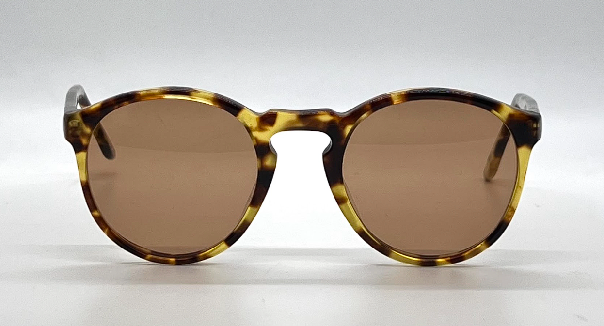 NBA by Society Optiks N127 Tortoise Round Vintage Sunglasses