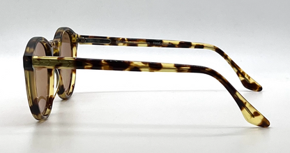 NBA by Society Optiks N127 Tortoise Round Vintage Sunglasses