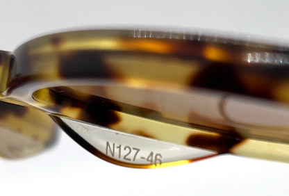 NBA by Society Optiks N127 Tortoise Round Vintage Sunglasses