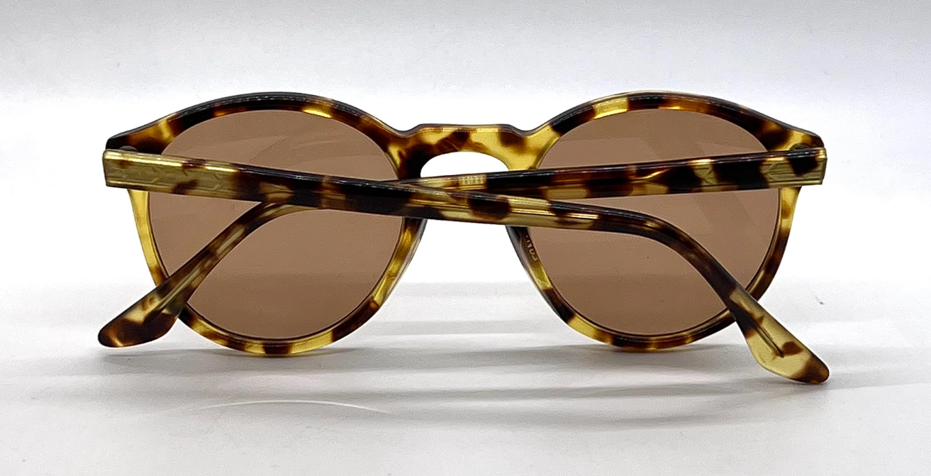 NBA by Society Optiks N127 Tortoise Round Vintage Sunglasses