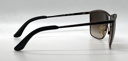 Salvatore Ferragamo SF113SL 210 Shiny Brown Aviator Sunglasses