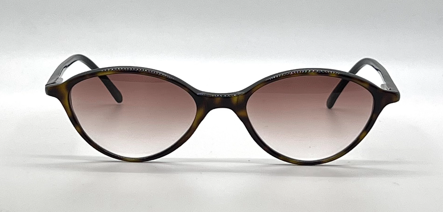 Logo Paris LP 3514 Tortoise Cat Eye Vintage Sunglasses Made in France
