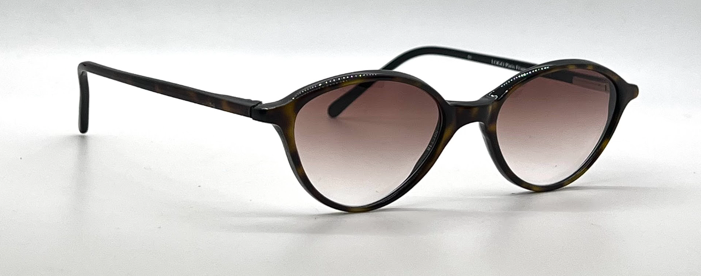Logo Paris LP 3514 Tortoise Cat Eye Vintage Sunglasses Made in France