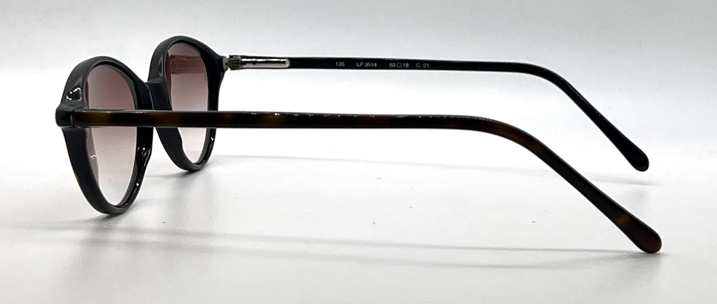 Logo Paris LP 3514 Tortoise Cat Eye Vintage Sunglasses Made in France