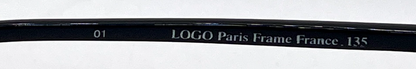 Logo Paris LP 3514 Tortoise Cat Eye Vintage Sunglasses Made in France