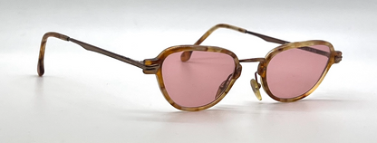 Robert La Roche Vienne Mod.914 Tortoise Vintage Sunglasses Pink Lenses-Unworn-Italy