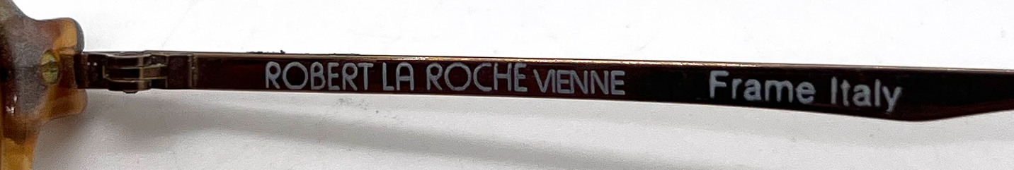 Robert La Roche Vienne Mod.914 Tortoise Vintage Sunglasses Pink Lenses-Unworn-Italy