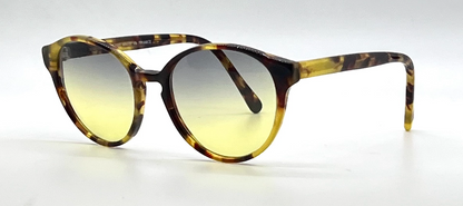 NAF NAF Pantoche Tortoise Round Vintage Sunglasses-Unworn-Made in France