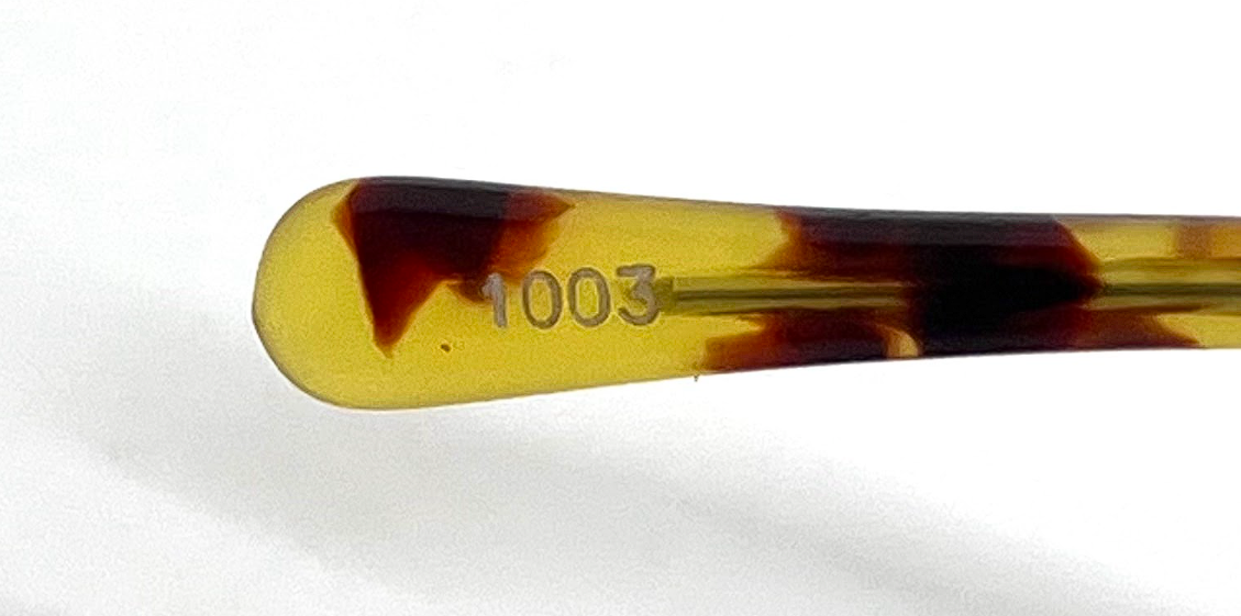 NAF NAF Pantoche Tortoise Round Vintage Sunglasses-Unworn-Made in France