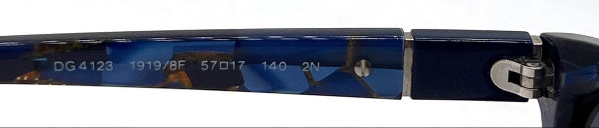 Dolce and Gabbana DG4123 1919/8F Blue Mosaic Cat-Eye-Vintage Sunglasses Blue Gradient Lenses-Unworn