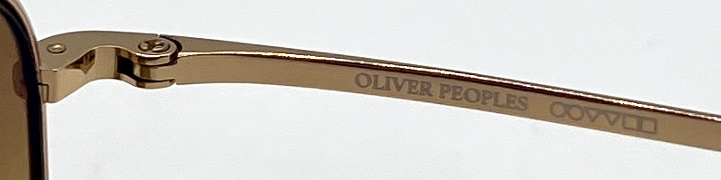 Oliver Peoples Shaefer OV1146ST Titanium Sunglasses Amber Photochromic Lens