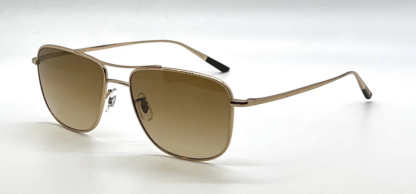 Oliver Peoples Shaefer OV1146ST Titanium Sunglasses Amber Photochromic Lens
