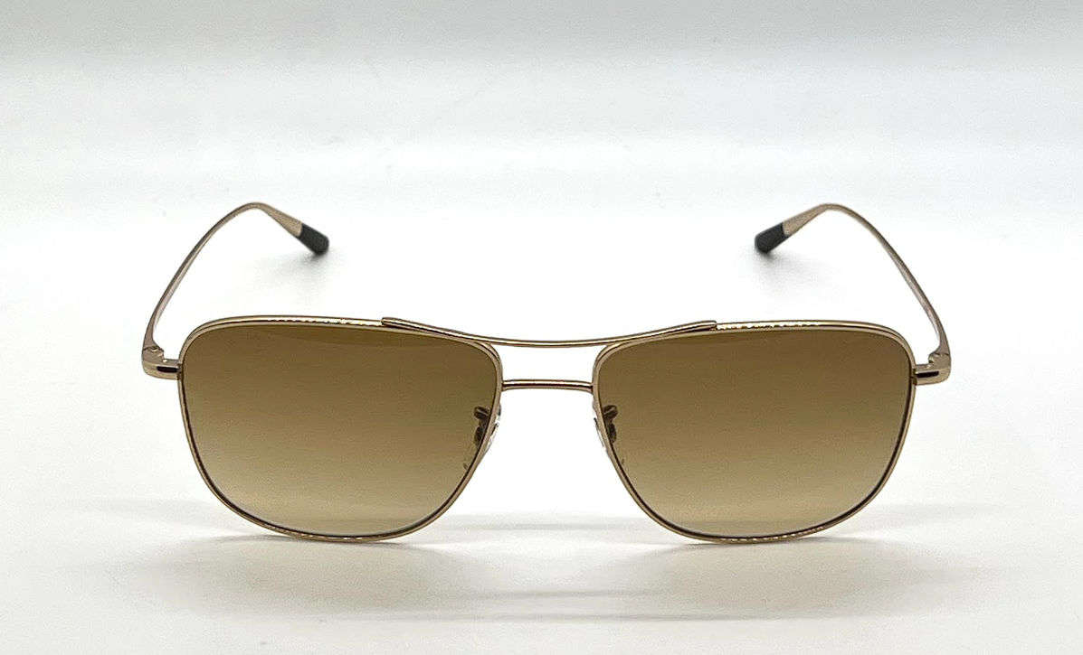 Oliver Peoples Shaefer OV1146ST Titanium Sunglasses Amber Photochromic Lens