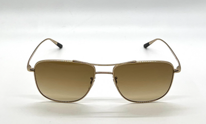 Oliver Peoples Shaefer OV1146ST Titanium Sunglasses Amber Photochromic Lens