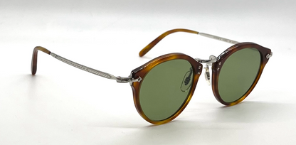Oliver Peoples x Master & Dynamic OP-505 Sun LBR Tortoise Green Lens
