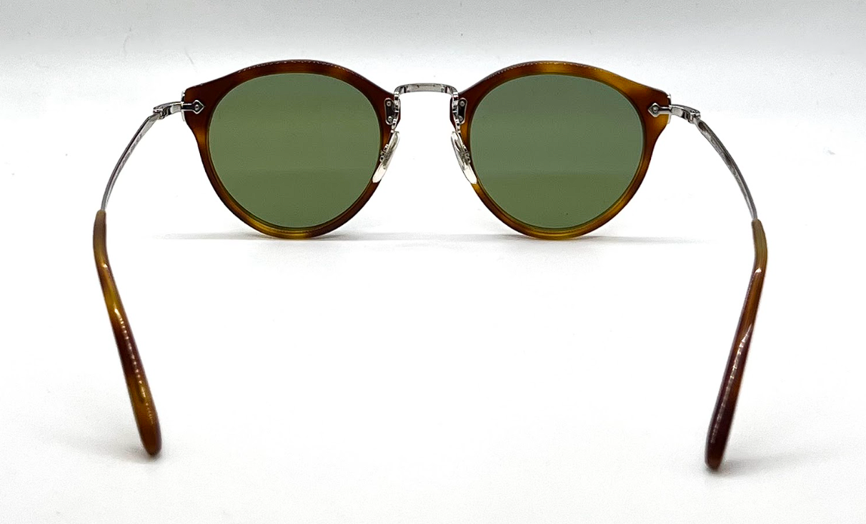 Oliver Peoples x Master & Dynamic OP-505 Sun LBR Tortoise Green Lens