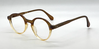 Oliver Peoples Vintage 902 Bouffi 32LG Brown Fade Eyeglasses Japan