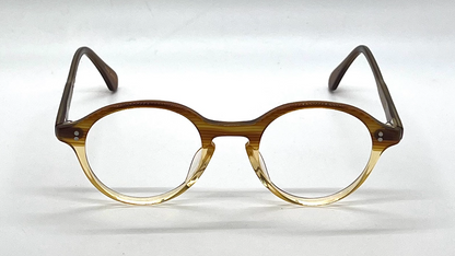 Oliver Peoples Vintage 902 Bouffi 32LG Brown Fade Eyeglasses Japan