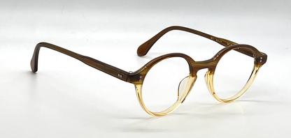 Oliver Peoples Vintage 902 Bouffi 32LG Brown Fade Eyeglasses Japan