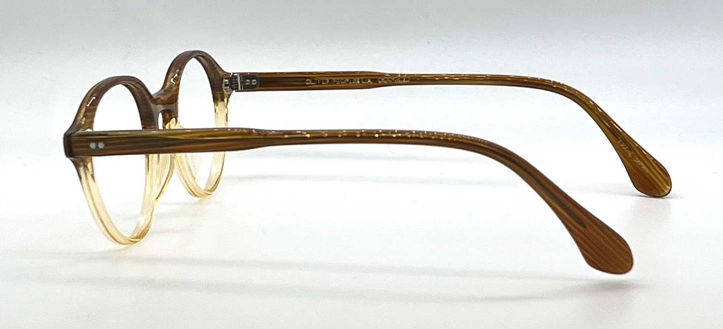 Oliver Peoples Vintage 902 Bouffi 32LG Brown Fade Eyeglasses Japan
