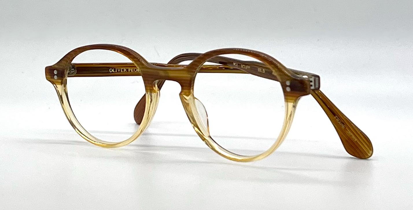 Oliver Peoples Vintage 902 Bouffi 32LG Brown Fade Eyeglasses Japan
