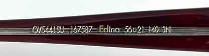 Oliver Peoples x The Row Edina OV5441SU Bordeaux Bark Cat Eye Sunglasses