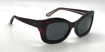 Oliver Peoples x The Row Edina OV5441SU Bordeaux Bark Cat Eye Sunglasses