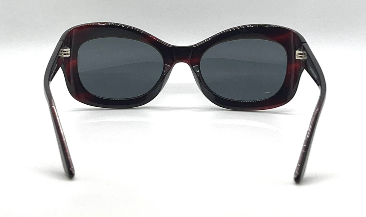 Oliver Peoples x The Row Edina OV5441SU Bordeaux Bark Cat Eye Sunglasses
