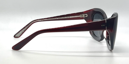Oliver Peoples x The Row Edina OV5441SU Bordeaux Bark Cat Eye Sunglasses