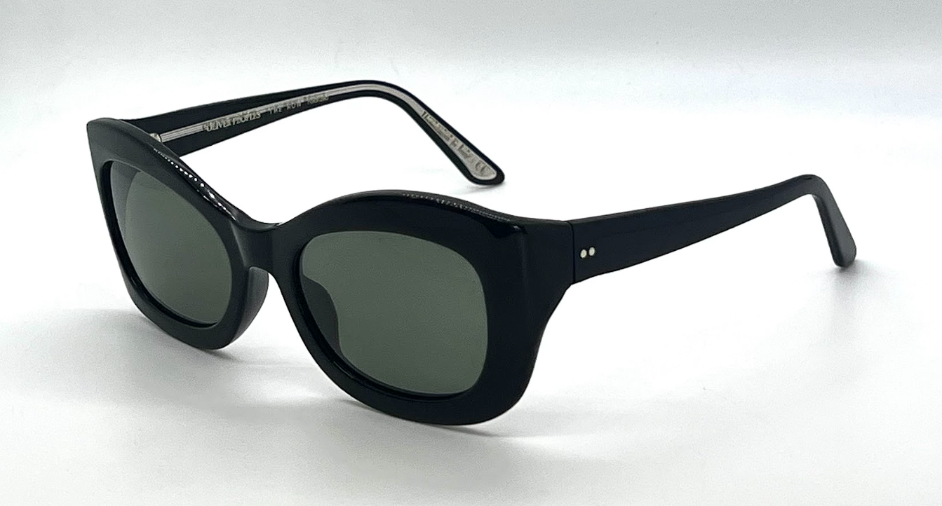 Oliver Peoples x The Row Edina OV5441SU Black Green G-15 Polarized Lens