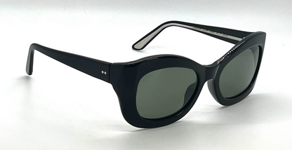 Oliver Peoples x The Row Edina OV5441SU Black Green G-15 Polarized Lens