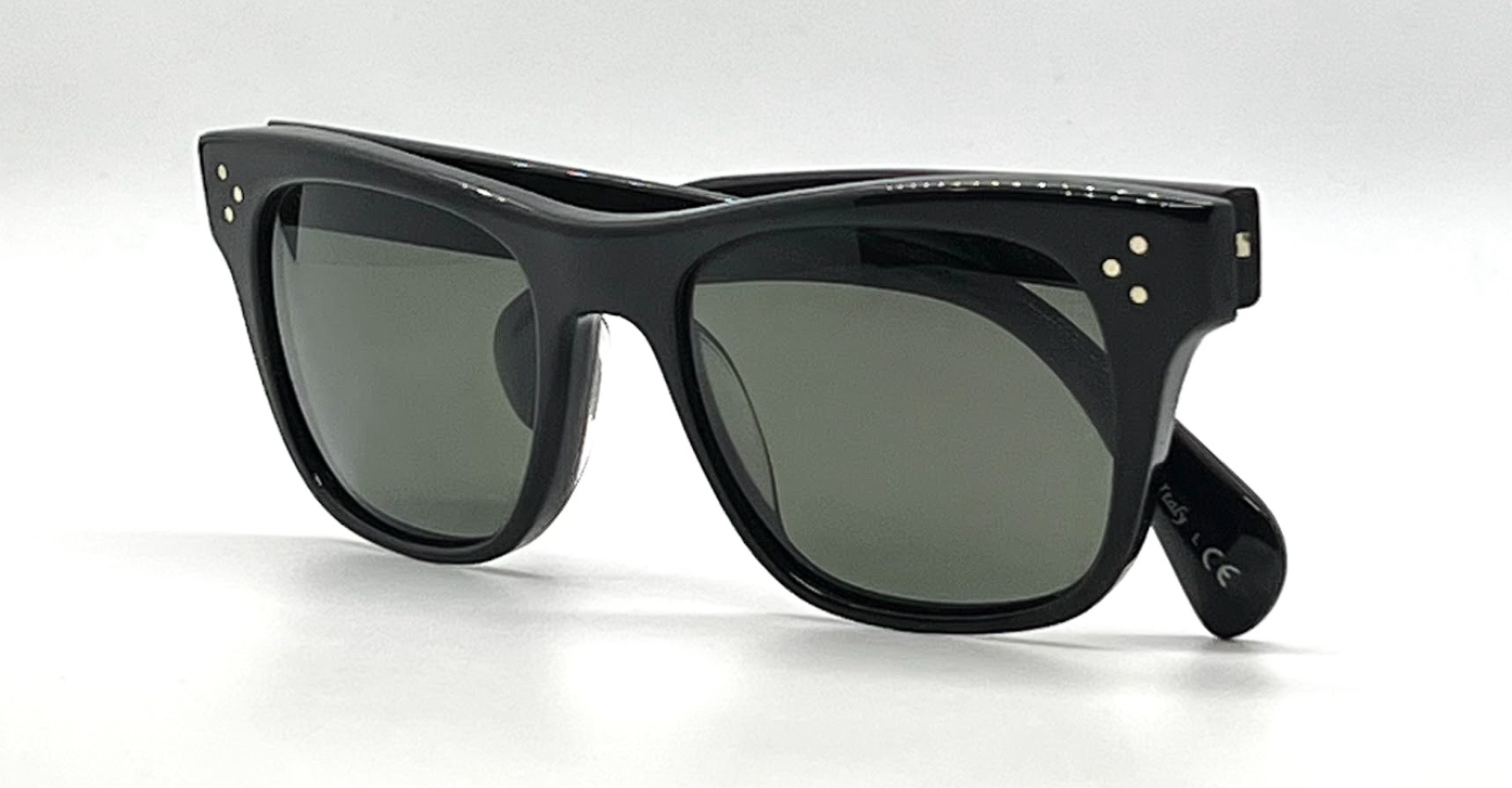 Oliver Peoples Jack Huston OV5302SU Black Midnight Express Polarized Lens