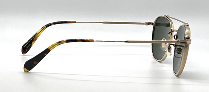 Oliver Peoples Mandeville OV1294ST Brushed Gold Square Titanium Sunglasses