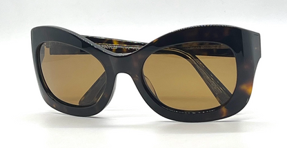 Oliver Peoples x The Row Edina OV5441SU Tortoise Brown Polarized Sunglasses-Unworn-Italy