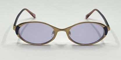 Silhouette M6441 V6054 NOS Oval Sunglasses-New Lavender Custom Lens-Austria