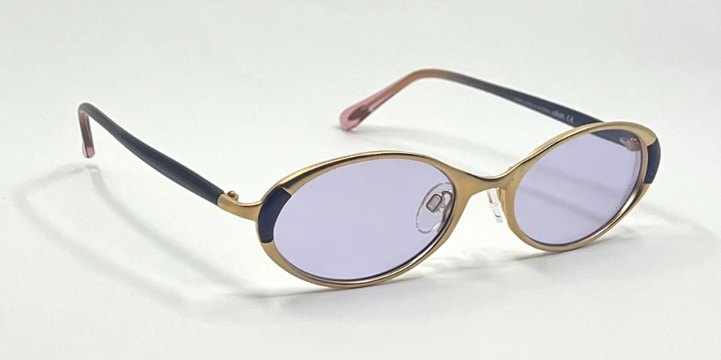 Silhouette M6441 V6054 NOS Oval Sunglasses-New Lavender Custom Lens-Austria