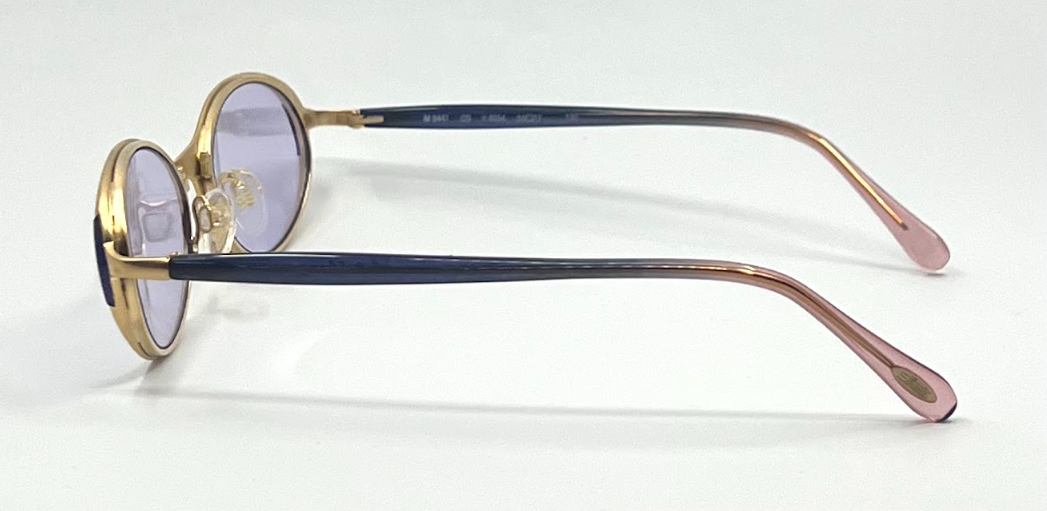 Silhouette M6441 V6054 NOS Oval Sunglasses-New Lavender Custom Lens-Austria