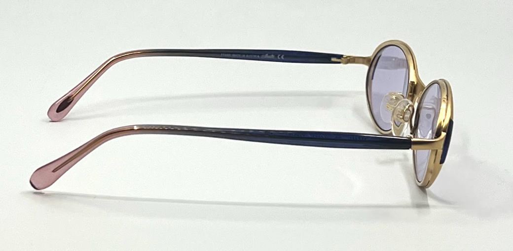 Silhouette M6441 V6054 NOS Oval Sunglasses-New Lavender Custom Lens-Austria
