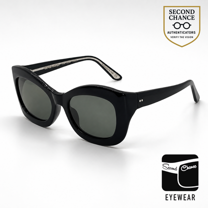 Oliver Peoples x The Row Edina OV5441SU Black Green G-15 Polarized Lens