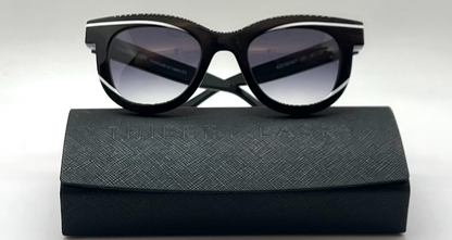 Thierry Lasry IceCreamy 101 Sunglasses-Black/White Unworn-Full Kit-France