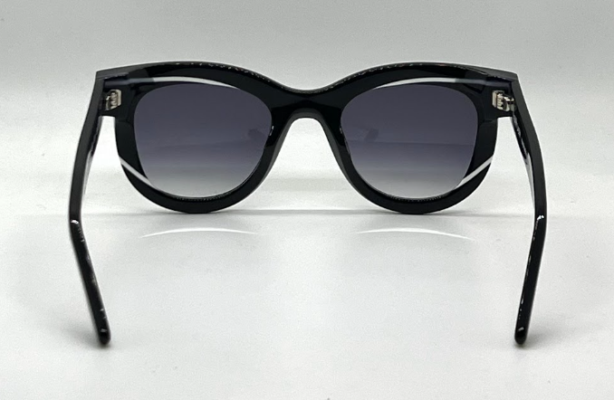 Thierry Lasry IceCreamy 101 Sunglasses-Black/White Unworn-Full Kit-France