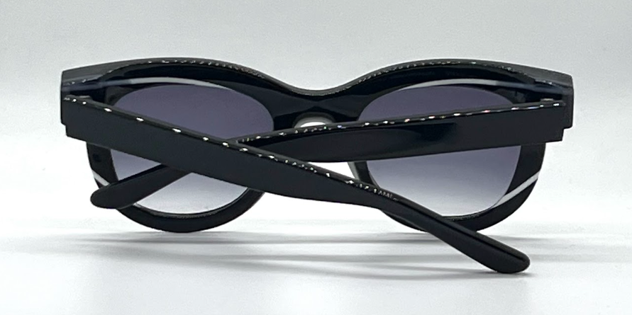 Thierry Lasry IceCreamy 101 Sunglasses-Black/White Unworn-Full Kit-France